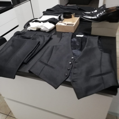 Carlo Pignatelli Cerimonia Abito da Sposo nero