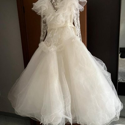 Vestito da sposa bianco